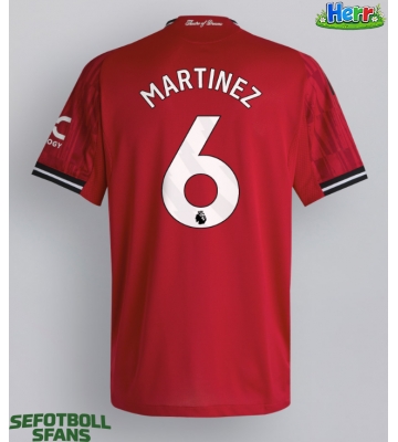 Manchester United Lisandro Martinez #6 Hemmatröja 2025-26 Kortärmad